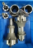 Two Sets of Gear Grinding Fixtures with Collets