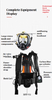 Fire Rescue Equipment Air Breathing Apparatus 9LCT